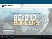 Tablet Screenshot of 1stassembly.org